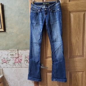 ZCO Women's Blue Boot Cut Jeans